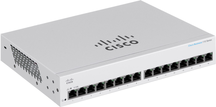 Комутатор Cisco CBS110-16T-UK - зображення 1
