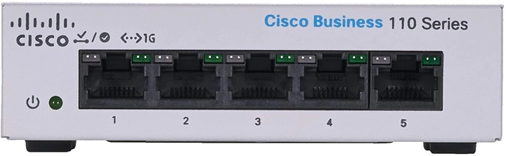 Комутатор Cisco CBS110-5T-D-UK - зображення 1