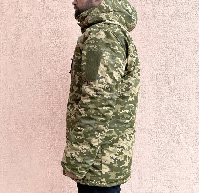 Бушлат-куртка військова чоловіча тактична ЗСУ Піксель 8548 56 розмір - зображення 2