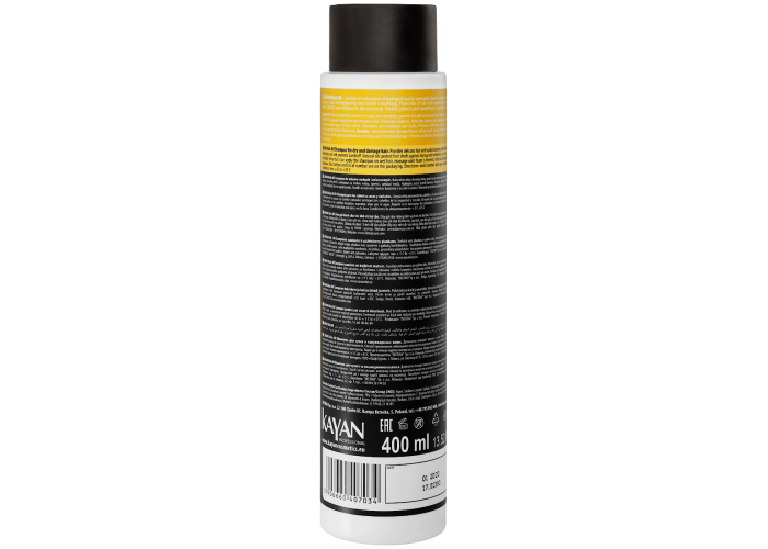 Шампунь для сухого та пошкодженого волосся Kayan Professional Shampoo For Dry And Damaged Hair 400 мл - зображення 2
