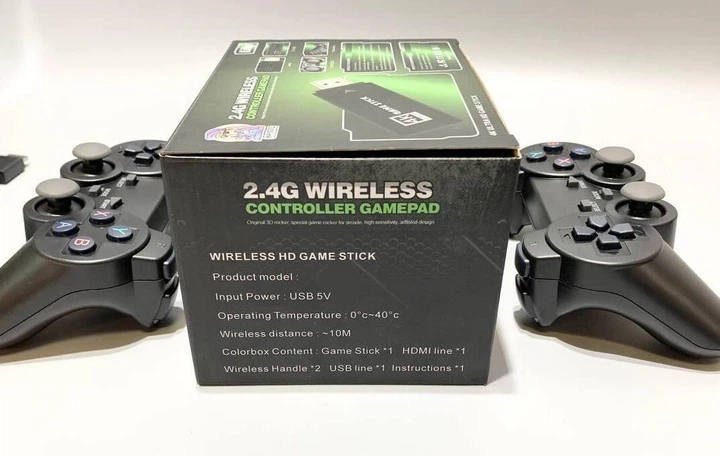 Портативная игровая приставка - консоль к телевизору 64Gb Game Stick Lite M8 (4K Ultra HD) два беспроводных - Фото 3 Портативная игровая приставка - консоль к телевизору 64Gb Game Stick Lite M8 (4K Ultra HD) два беспроводных - изображение 3