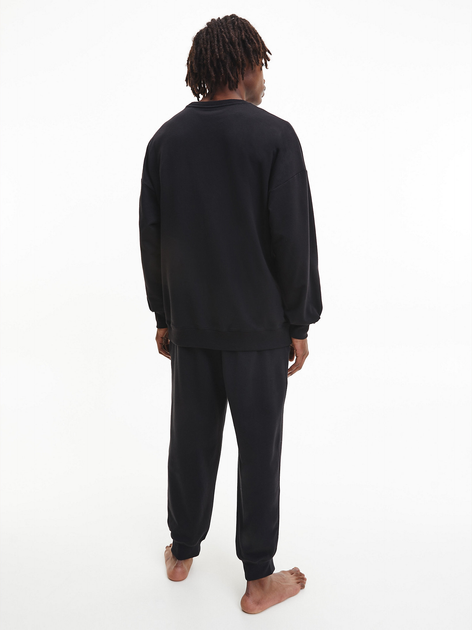 Bluza bez kaptura męska Calvin Klein Underwear 000NM2300E-UB1 M Czarna (8719856716134) - obraz 2