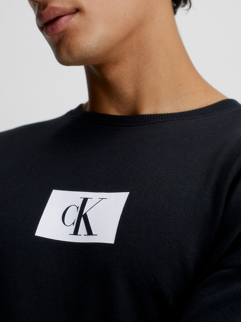 Світшот чоловічий Calvin Klein Underwear 000NM2415E-UB1 L Чорний (8720107560925) - зображення 4