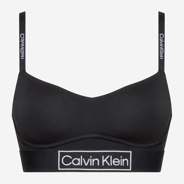 Бюстгальтер з м'якою чашкою бавовняний Calvin Klein Underwear 000QF6770E-UB1 L Чорний (8719855436620) - зображення 4