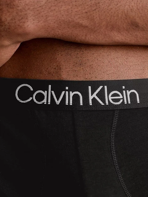 Zestaw majtek męskich typu bokserki Calvin Klein Underwear 000NB2970A-7V1 S 3 szt Czarny (8719854639329) - obraz 4