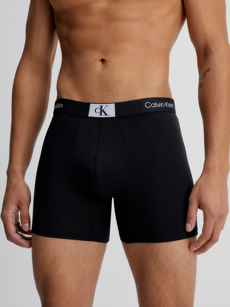 Zestaw majtek bokserek męskich bawełnianych Calvin Klein Underwear 000NB3529A-UB1 2XL 3 szt. Czarny (8720107562608) - obraz 2