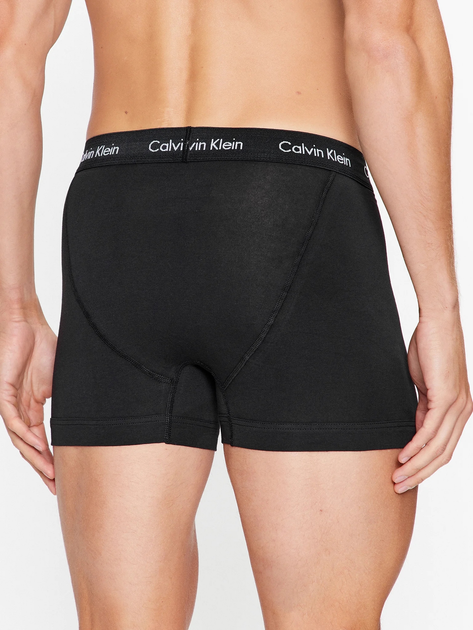 Набір трусів-боксерів чоловічих бавовняних Calvin Klein Underwear 000NB2877A-XWB S 5 шт Чорний (8719853976777) - зображення 3