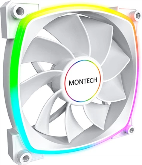 Вентилятор Montech RX140 PWM White - зображення 2