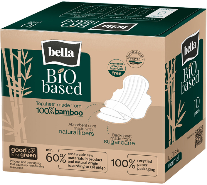 Прокладки гігієнічні Bella BiO based Ultra Normal 10 шт (5900516313531) - зображення 2