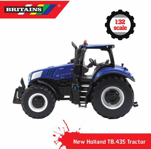 Traktor TOMY Britains New Holland T8.435 (0036881432166) - obraz 3