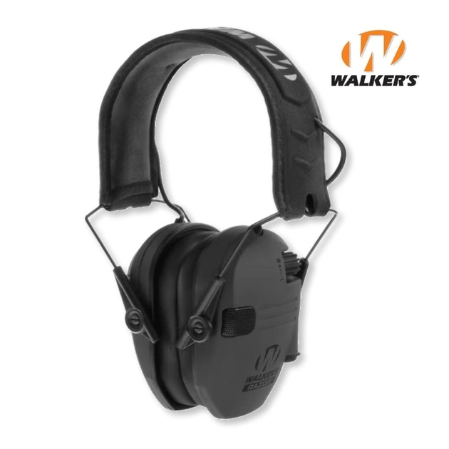 Навушники активні шумоподавляючі Walker's Razor Slim, FDE Black - зображення 1