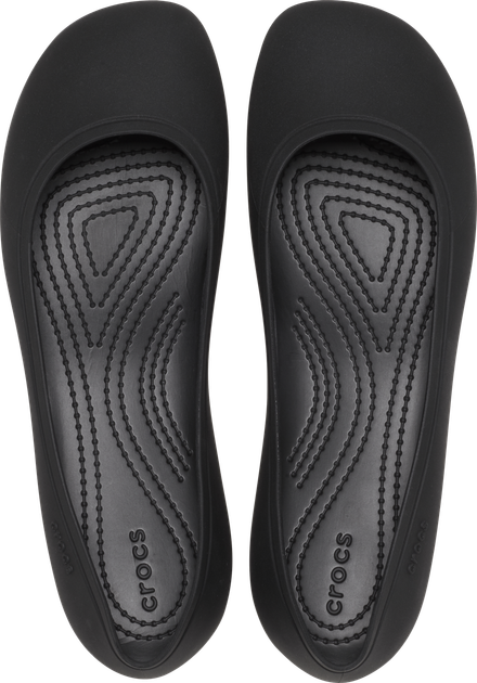 Женские балетки CROCS BROOKLYN FLAT W 41 Черные 209384 - Фото 2 Женские балетки CROCS BROOKLYN FLAT W 41 Черные 209384 - изображение 2