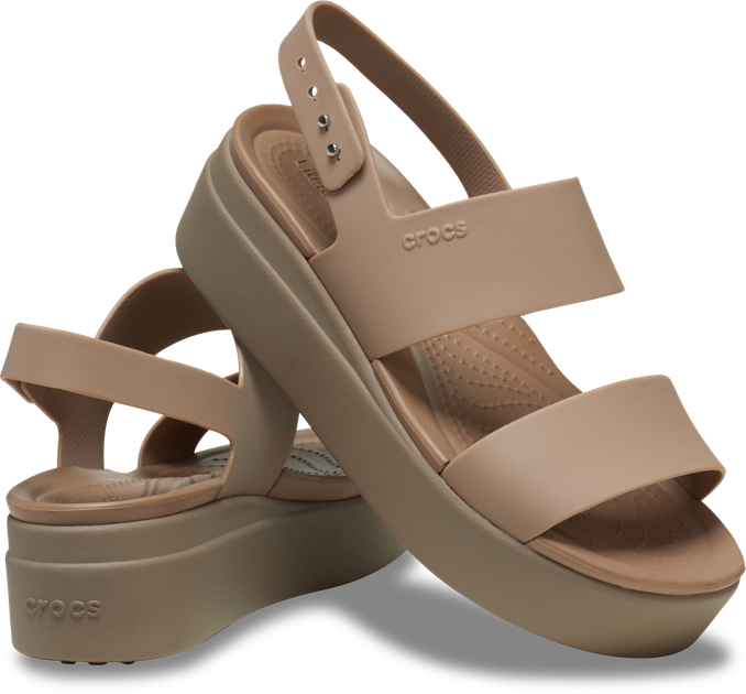 Женские босоножки CROCS Women’s Brooklyn Low Wedge 36 (EU 36-37) Латте/ Бежевый 206453 - Фото 1 Женские босоножки CROCS Women’s Brooklyn Low Wedge 36 (EU 36-37) Латте/ Бежевый 206453 - изображение 1