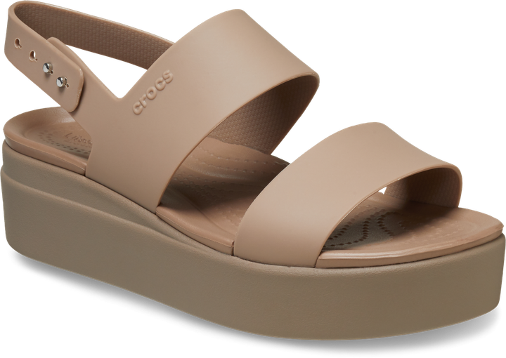 Женские босоножки CROCS Women’s Brooklyn Low Wedge 36 (EU 36-37) Латте/ Бежевый 206453 - Фото 2 Женские босоножки CROCS Women’s Brooklyn Low Wedge 36 (EU 36-37) Латте/ Бежевый 206453 - изображение 2