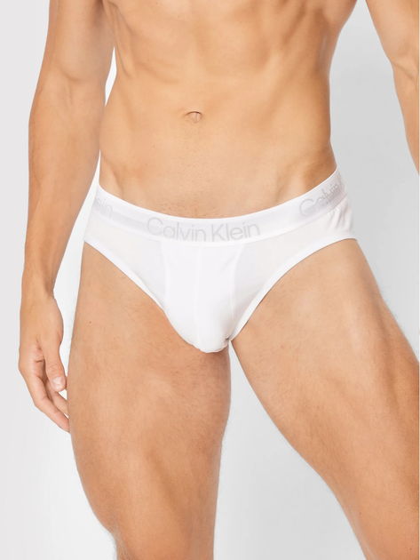 Zestaw majtek slipów męskich Calvin Klein Underwear 000NB2969A-UW5 M 3 szt. Czarny/Biały/Szary (8719854639091) - obraz 2