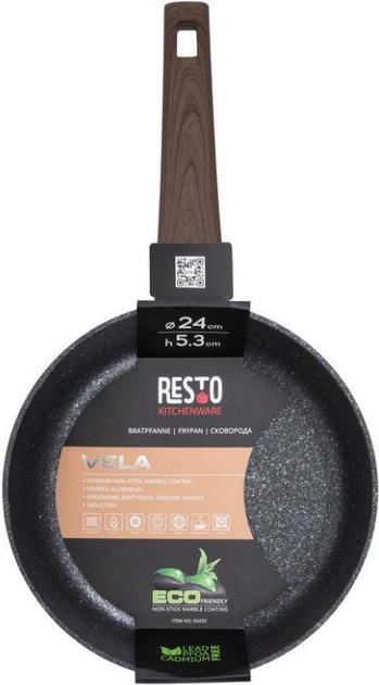 Сковорода Resto Vela 93430 24 см (4260403578698) - зображення 6