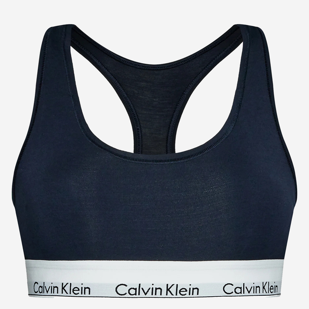 Komplet bielizny damskiej (top + majtki tanga) Calvin Klein Underwear 000QF6703E-0PP M Czarny (8720107899278) - obraz 4