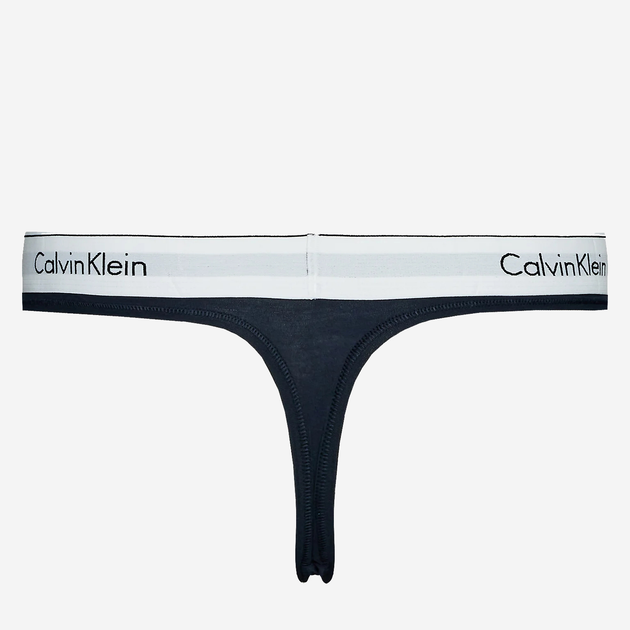 Комплект (топ + трусики-танга) жіночий Calvin Klein Underwear 000QF6703E-0PP S Чорний (8720107899261) - зображення 6