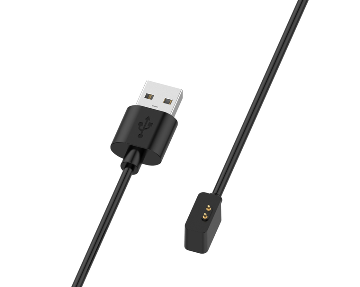 Магнітний USB-кабель Primo зарядний пристрій док-станція для Xiaomi Redmi Watch 4 - Black - зображення 2