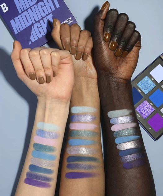 Палетка теней для век Midnight 9 Colour Palette Beauty Bay (1191) - изображение 4
