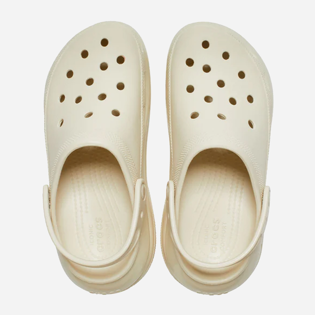 Женские кроксы Crocs Mega Crush 207988-2Y2 37-38 (M5/W7) 23 см Бежевые ...