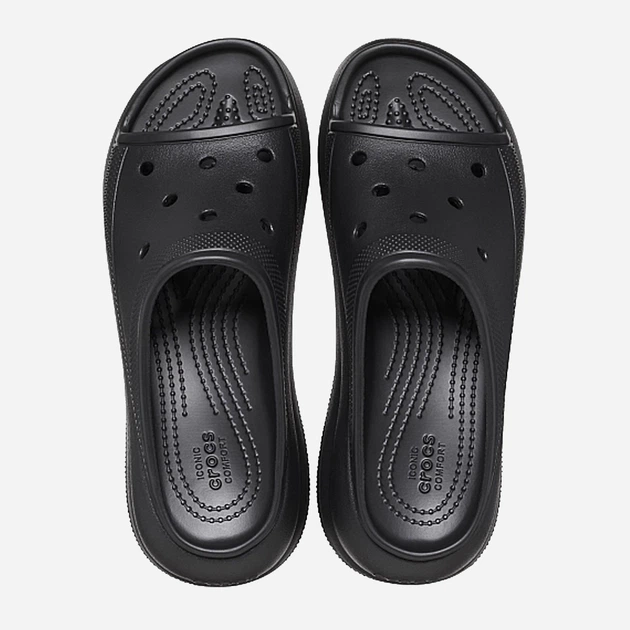 Klapki męskie Crocs Mellow Recovery 208731-001 41-42 (M8/W10) 26 cm Czarne (196265368624) - obraz 3