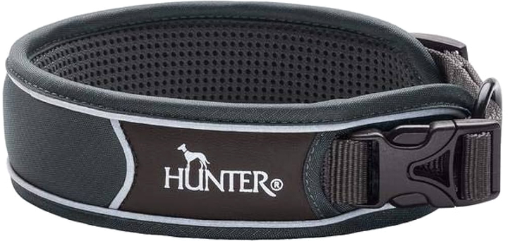 Obroża dla psów Hunter Divo S 25 - 35 cm Grey (4016739676252) - obraz 1