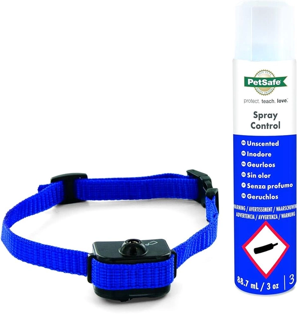Нашийник-спрей для собак Petsafe Little Dog Deluxe Neutral Spray 20 - 45 см Blue (0729849161795) - зображення 1