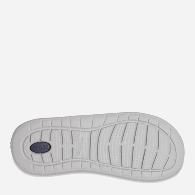Чоловічі шльопанці для пляжу Crocs LiteRide 205183-4EA 46-47 (M12) 30 см Сірі (196265589630) - зображення 6