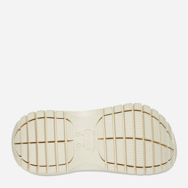 Жіночі крокси Crocs Mega Crush 207988-2Y2 36-37 (M4/W6) 22 см Бежеві (196265104147) - зображення 5