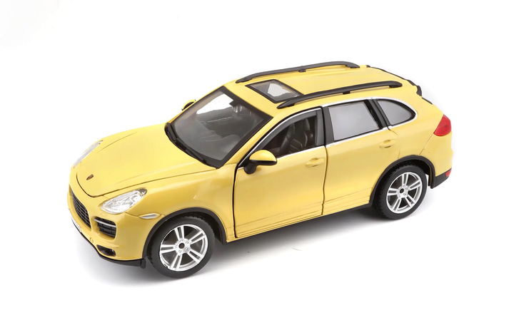 Metalowy model samochodu Bburago Porsche Cayenne Turbo 1:24 (4893993210565) - obraz 2