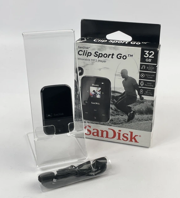 MP3-плеєр SanDisk Clip Sport Go 32GB Чорний Factory Recertified g3 - зображення 4