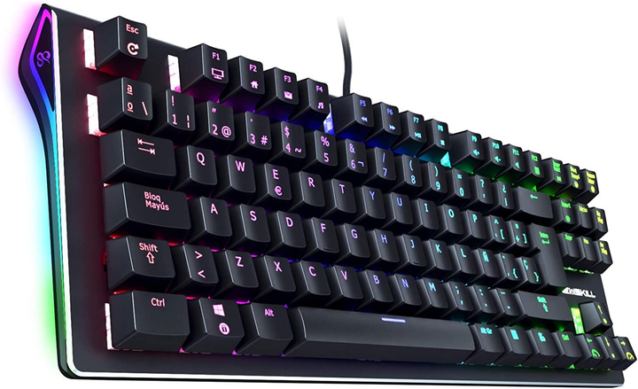 Игровая клавиатура Newskill Serike TKL Brown Switch Черная - изображение 5