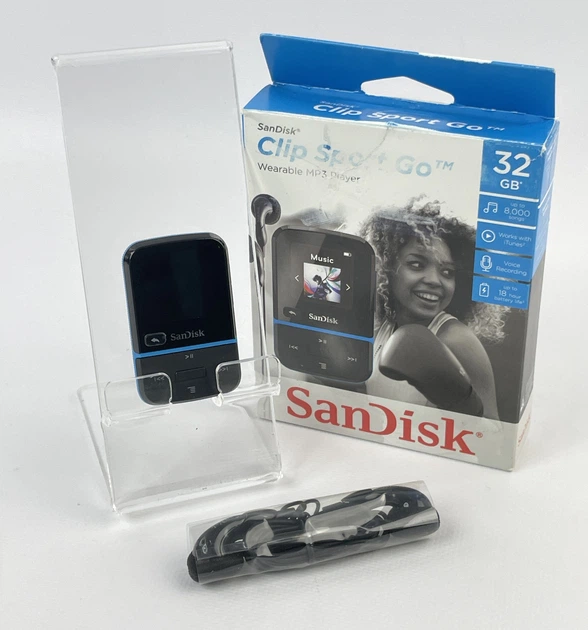 MP3-плеєр SanDisk Clip Sport Go 32GB Синій Factory Recertified g3 - зображення 6