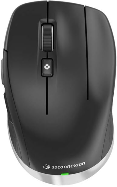 Бездротова комп'ютерна миша 3Dconnexion CadMouse Compact Чорна Б/В - Фото 1 Бездротова комп'ютерна миша 3Dconnexion CadMouse Compact Чорна Б/В - зображення 1