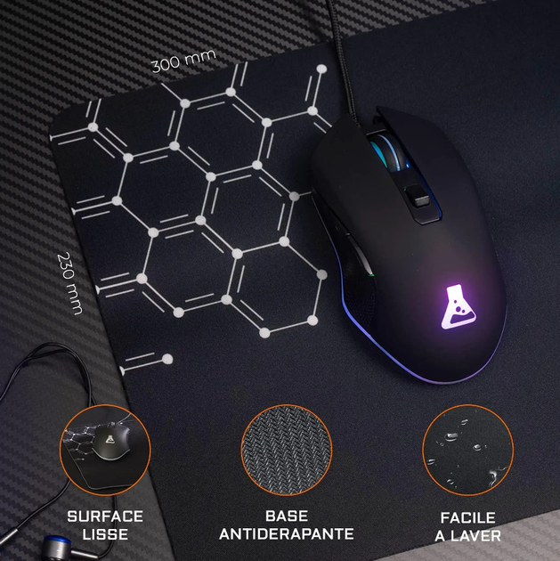 Ігровий комплект The G-Lab Combo Helium 4-in-1 Black g1 - изображение 6