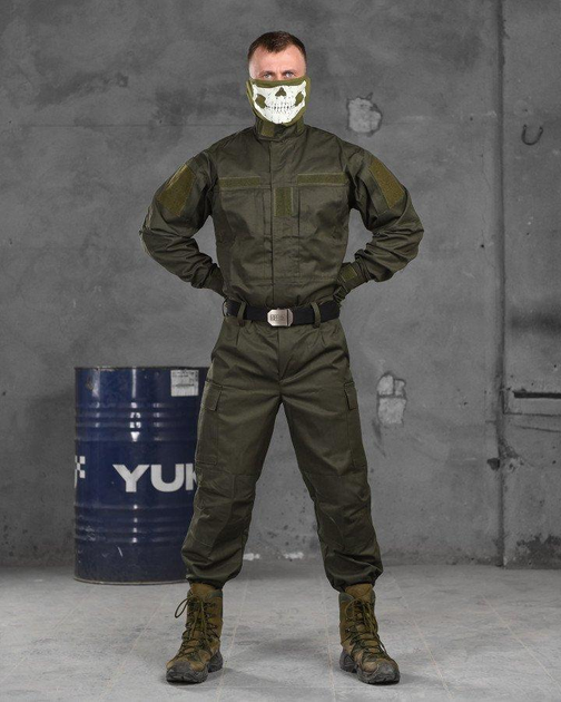 Армійський літній костюм штани+кітель XL олива (16126) - зображення 1