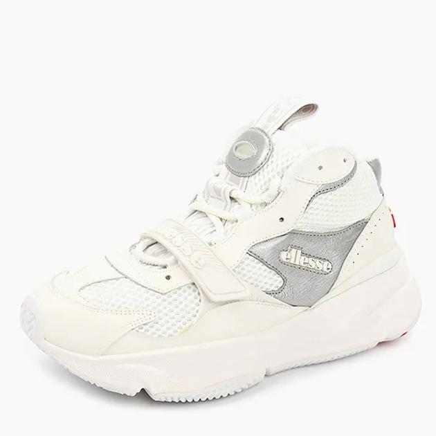 Sneakersy damskie na wysokiej platformie za kostkę Ellesse 61367901 42 Białe (5034856856851) - obraz 2