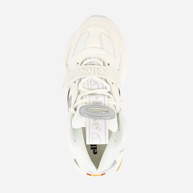 Sneakersy damskie na wysokiej platformie za kostkę Ellesse 61367901 42 Białe (5034856856851) - obraz 4