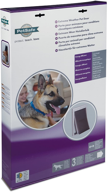 Дверцята для собак Petsafe Extreme Weather Pet Door L (0729849157965) - зображення 2