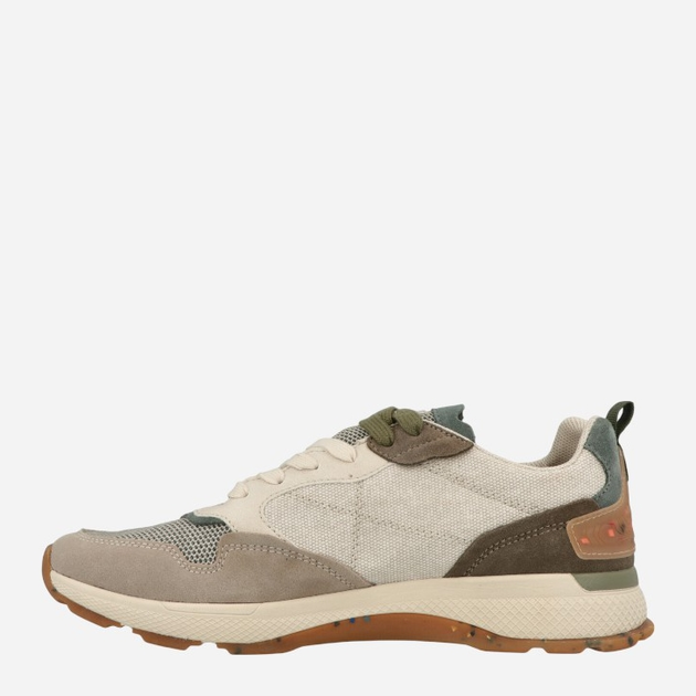 Buty sportowe męskie Jeep JM41020A-098 42 (8UK) 28 cm Beżowy/Brązowy (8055304803903) - obraz 3