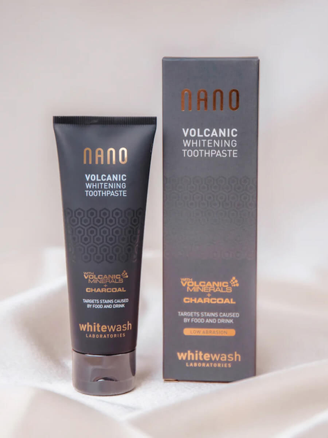 Wybielająca pasta do zębów WhiteWash Laboratories Nano Volcanic Whitening 75 ml (5060249420750) - obraz 3