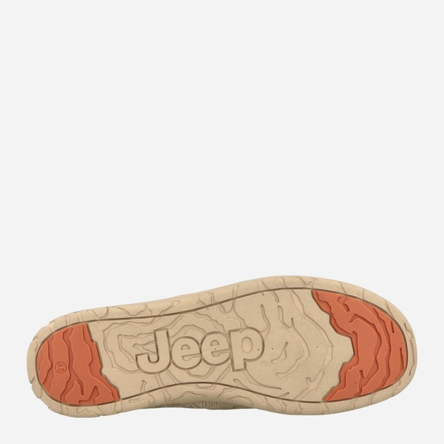 Чоловічі мокасини Jeep JM41052A-878 42 (8UK) 28 см Бежеві (8055304806706) - зображення 5