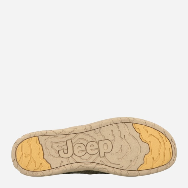 Чоловічі мокасини Jeep JM41052A-127 46 (12UK) 30.6 см Хакі (8055304806607) - зображення 5