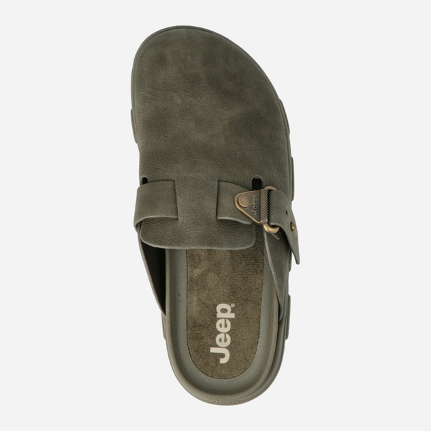 Chodaki męskie Jeep JL41614A-020 36 (3UK) 24 cm Khaki (8055304802760) - obraz 4
