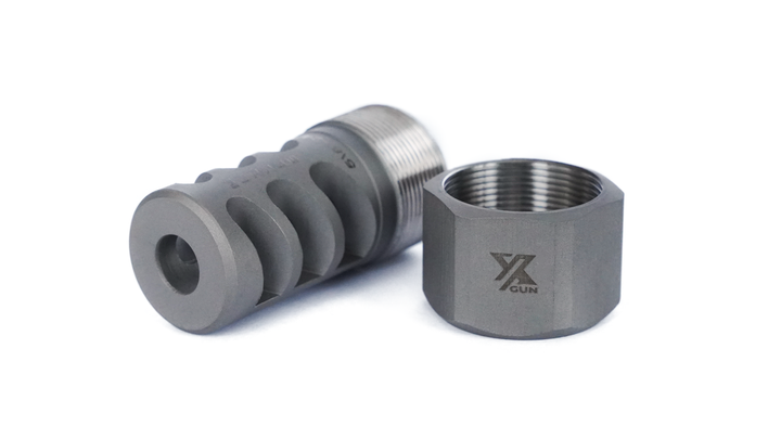 ДТК XGUN Muzzle калибр .30 (7,62) резьба 5/8"-24 inox - изображение 1