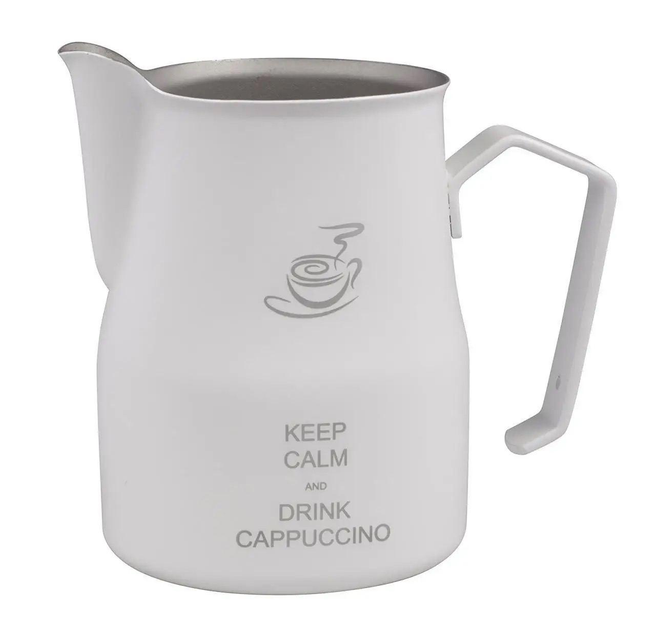 Молочник из нержавеющей стали Motta Europa, 750 мл "Keep Calm and Drink ...