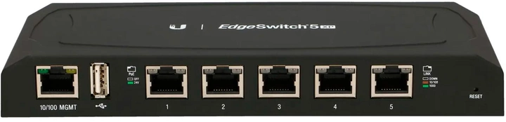 Комутатор Ubiquiti EdgeSwitch 5XP Gigabit Ethernet 10/100/1000 - зображення 1