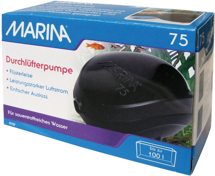 Pompa powietrza do akwariuma Marina 75 100 L (0015561111126) - obraz 1