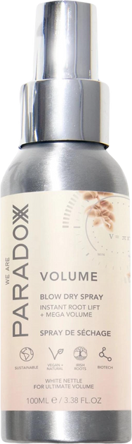 Spray do włosów We Are Paradoxx Volume Blow Dry Spray 100 ml (5060616950040) - obraz 1